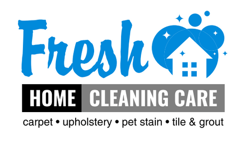 Fresh home cleaning care logo